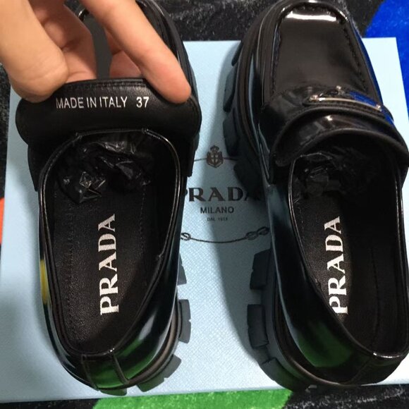 Women's Prada black loafers - Picture 5 of 6